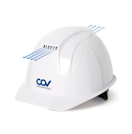 CProtective helmet OV A001 has ventilation holes