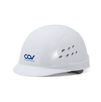Protective helmet COV HF008 has ventilation holes