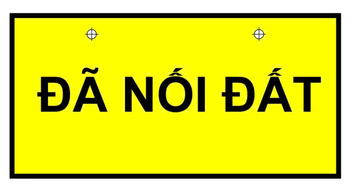 Bảng báo đã nối đất