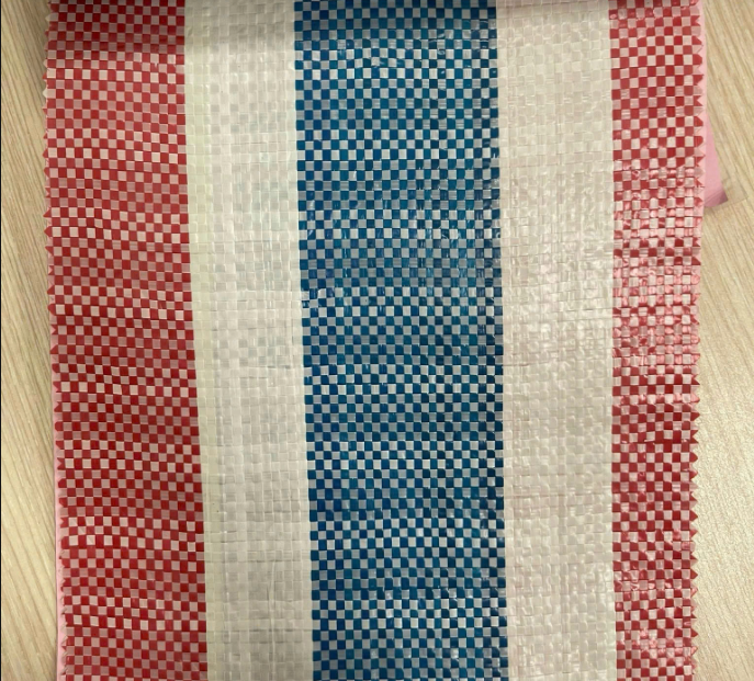 Red-white-blue striped plastic tarpaulin VN 2x90m