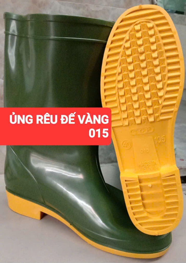 Ủng TGP 2 màu 015