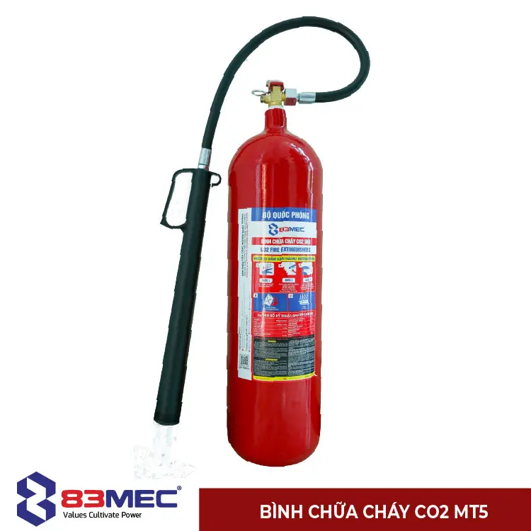 Bình chữa cháy CO2 5kg 83MEC