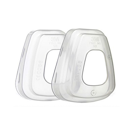 The 3M 501 cap holds the dust filter for the 6000 half mask