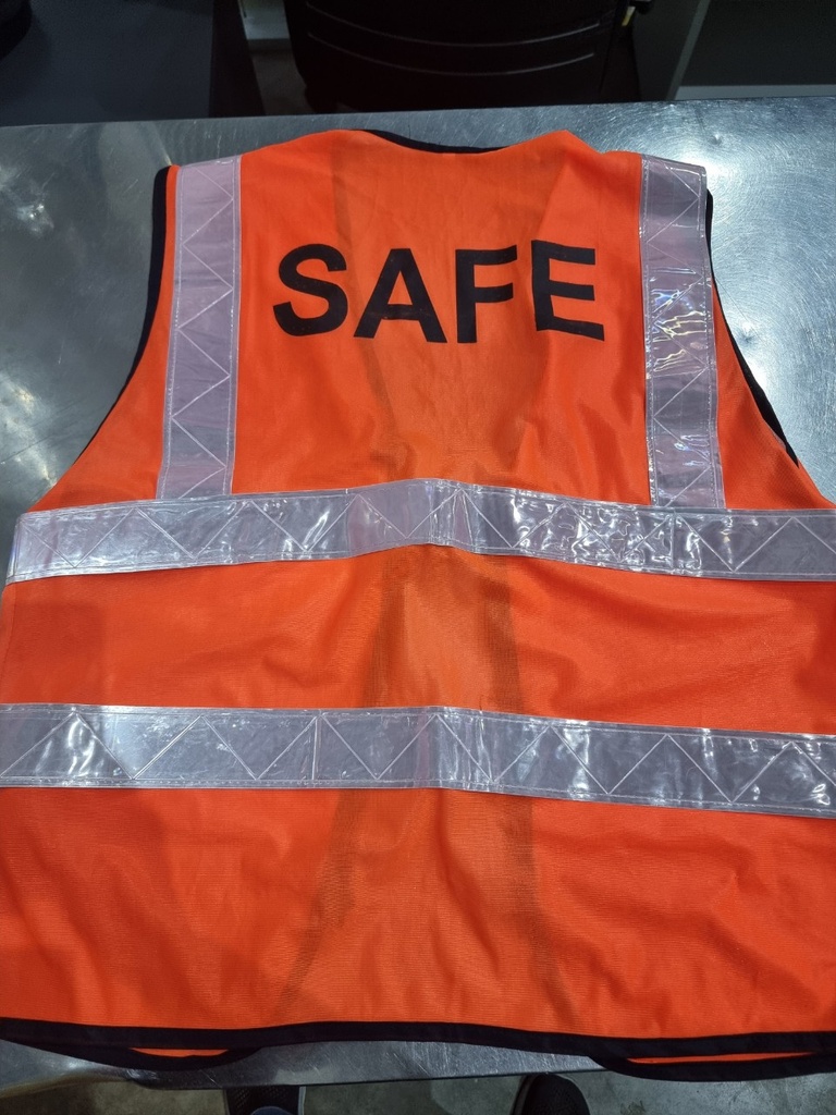 Áo phản quang 3 dây kéo có túi PQ-T02