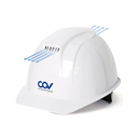 Protective helmet COV A001 has ventilation holes