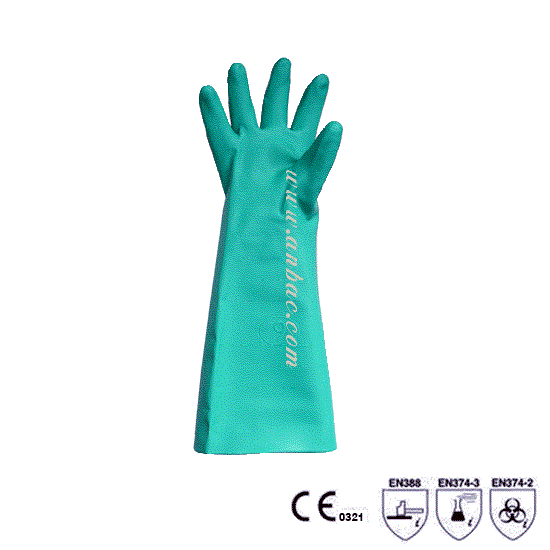 Găng tay chống hóa chất SafetyWare GNU-2218 (~460mm)