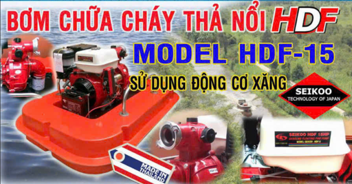 Floating fire pump HDF-15 Thailand