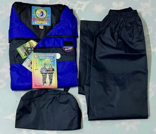 Bộ áo mưa Dolphin A15 2 lớp chống lạnh