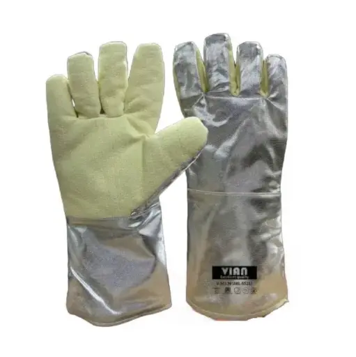 Găng tay chịu nhiệt VIAN 500°C (Bạc-36cm)