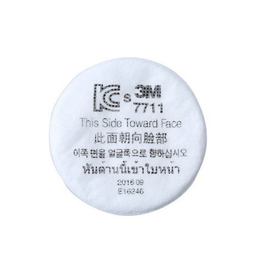 3M 7711 dust filter for 3000 half mask