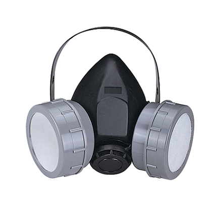 Half mask Longdar RM676 + 2 Filters organic vapors, spray paint, pesticides