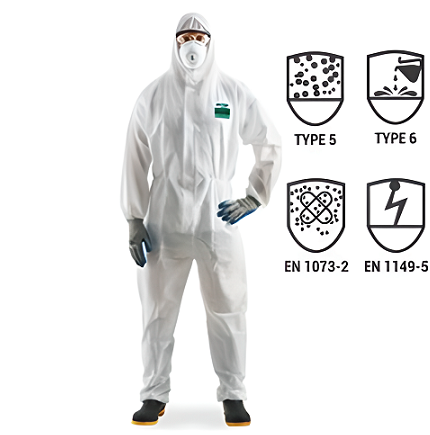 1000L Taiwan Chemical Resistant Suit