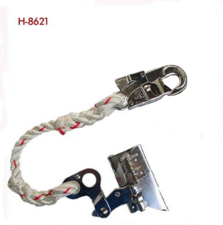 Adela H8621 hanging rope, 1 small hook + 1 openable sliding hook