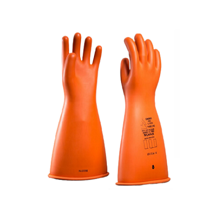 Rubber insulating gloves 26,5KV/410mm Novax Class 3