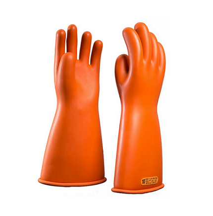 Rubber insulating gloves Novax Class 4 - 36KV/410mm 
