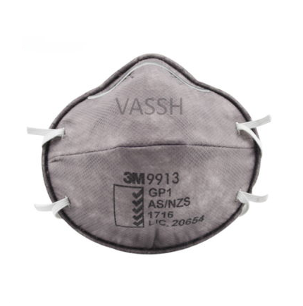 Face mask -  3M 9913 carbon