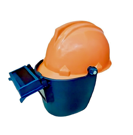 Plastic protective helmet BB - HN.90 with welding mask