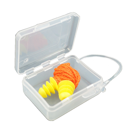 Longdar EP565 noise canceling earplugs with wire + box