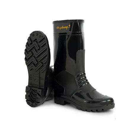 Black TD waterproof protective boots, lined inside (38~45)