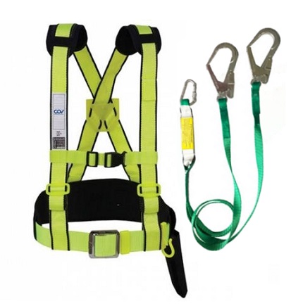 Half body harness kit COV with 2 aluminum hooks
