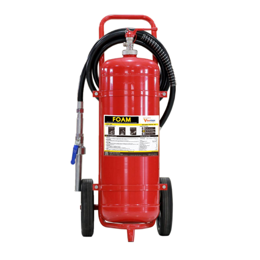 Bình chữa cháy Vinafoam VF50 – AFFF FOAM có xe đẩy
